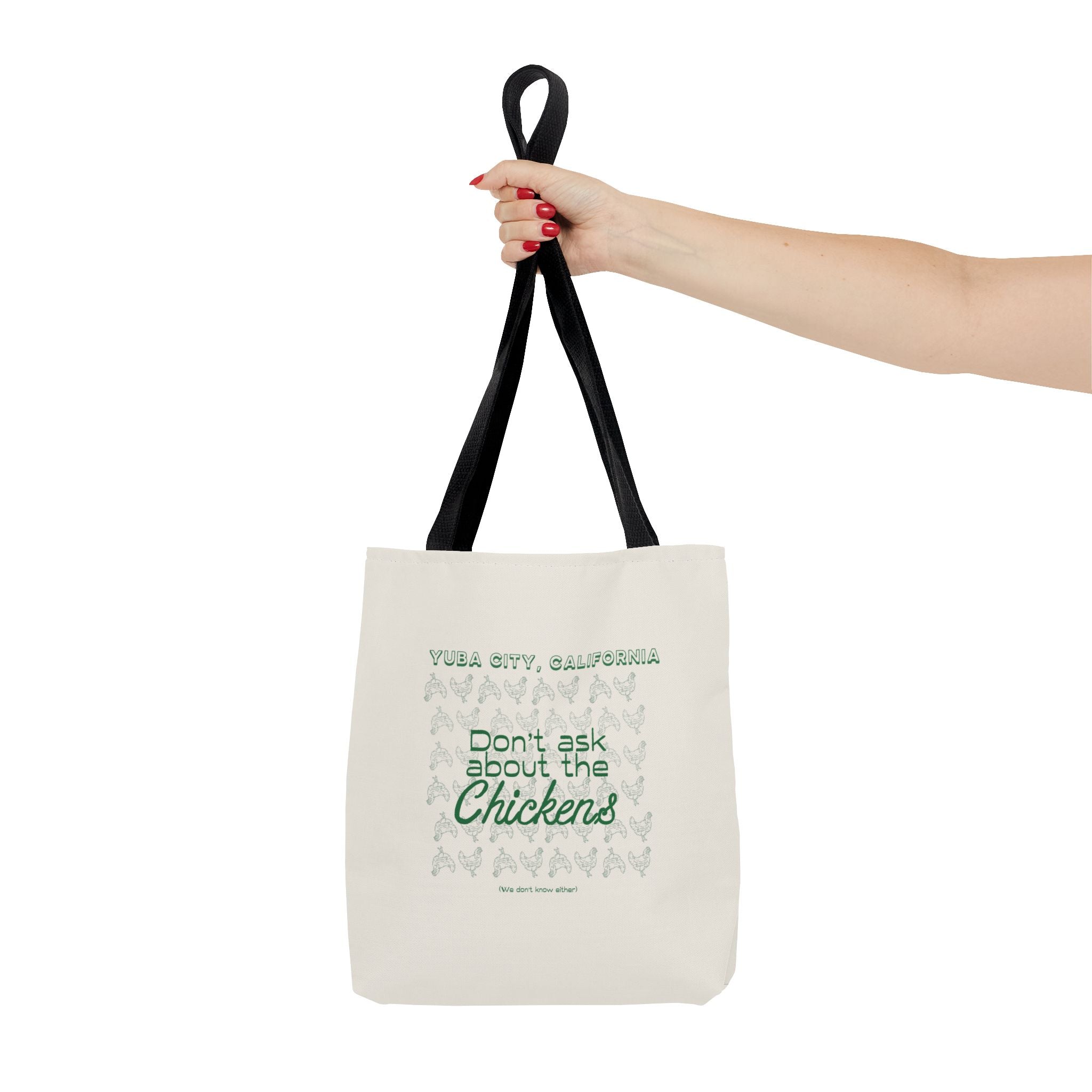Chicken Gang Tote Bag — 'Don't Ask About the Chickens' Farmhouse Market Tote