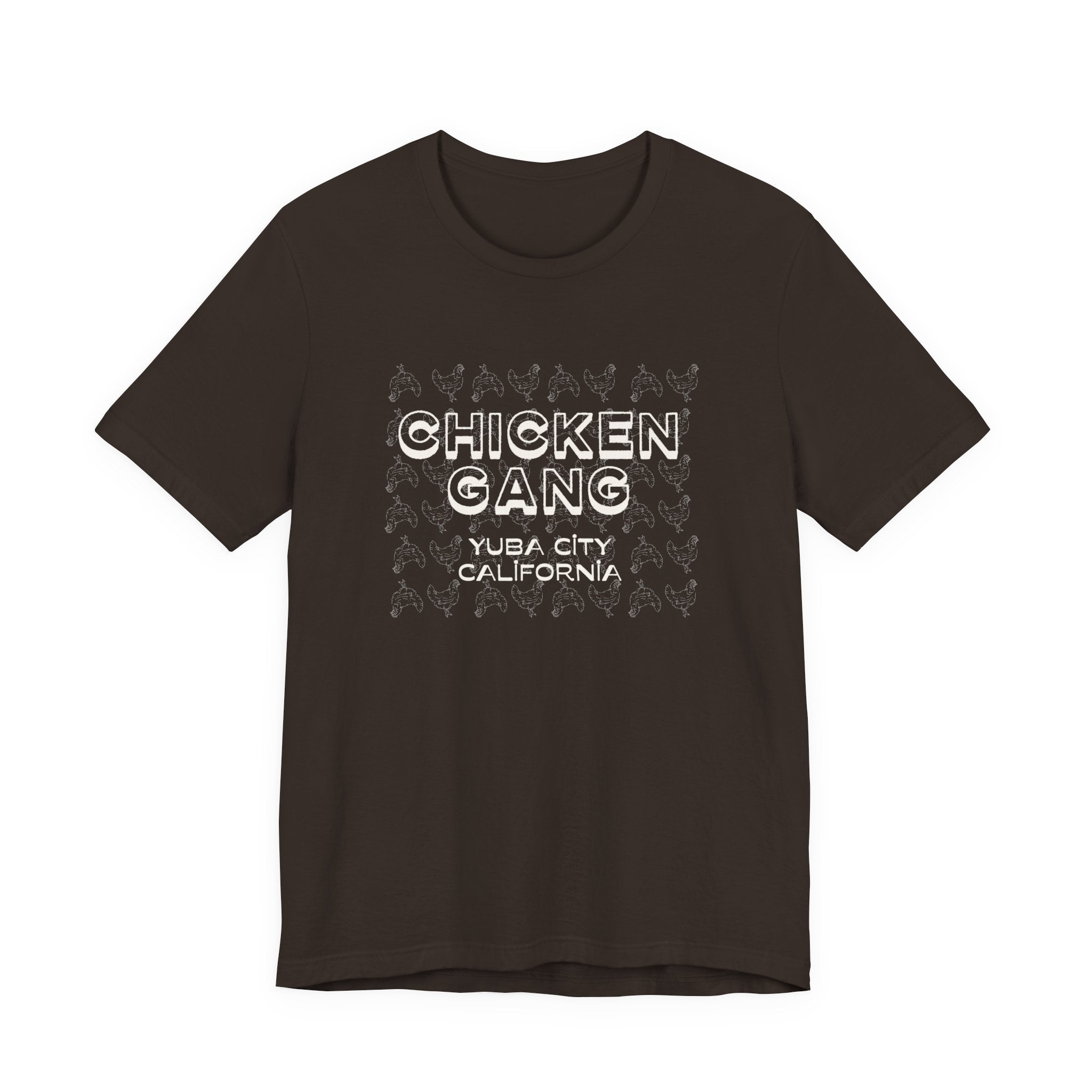Copy of Yuba City Chicken Gang T-Shirt — Hand Drawn Hen Farm Tee for Yuba City