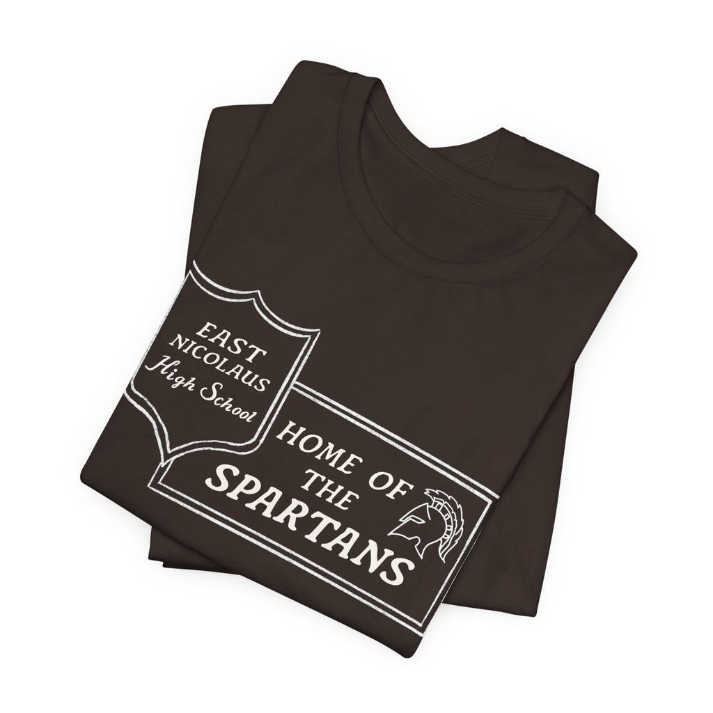 East Nicolaus High School Marquee Spartans Football Shirt