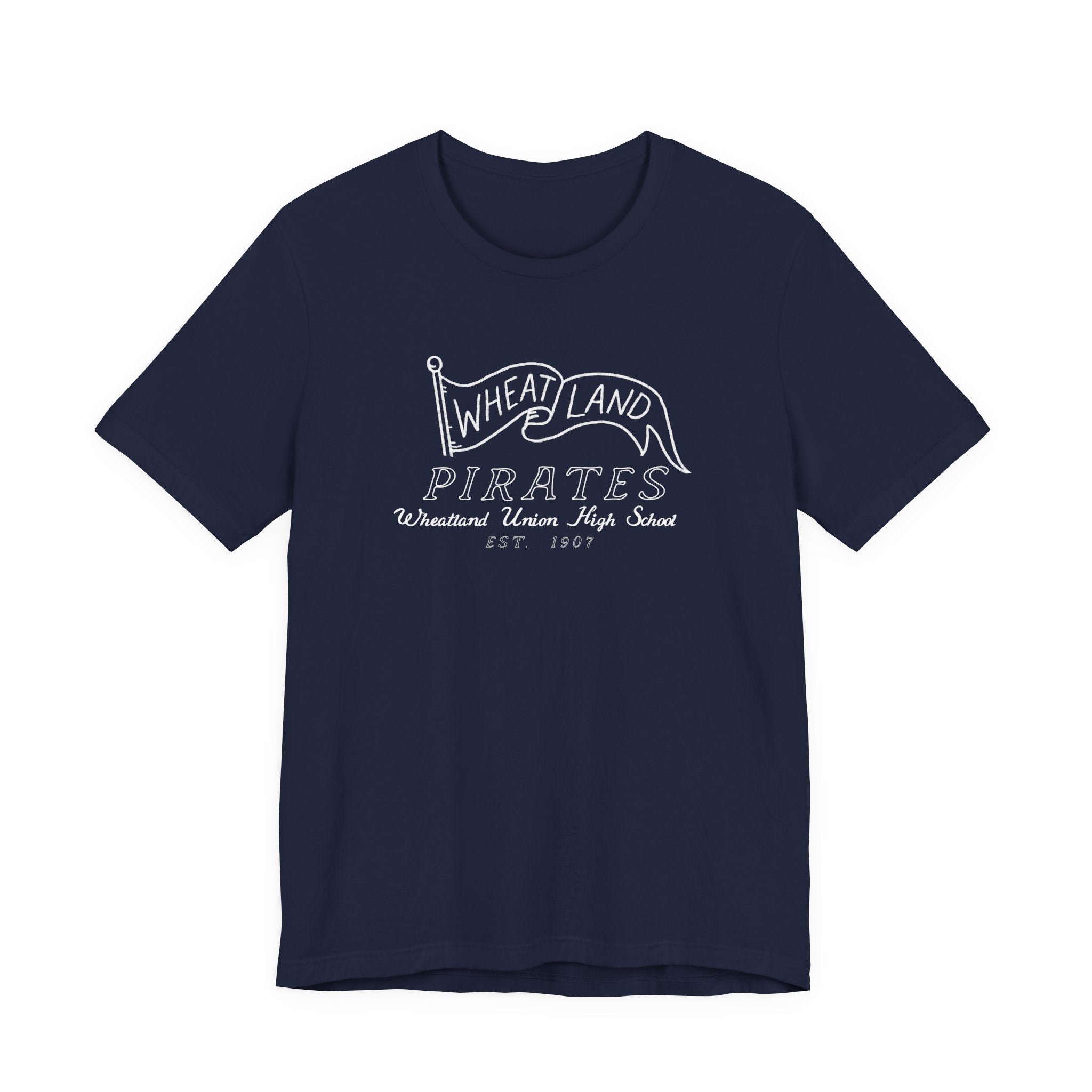 Wheatland Pirates Vintage High School T-Shirt