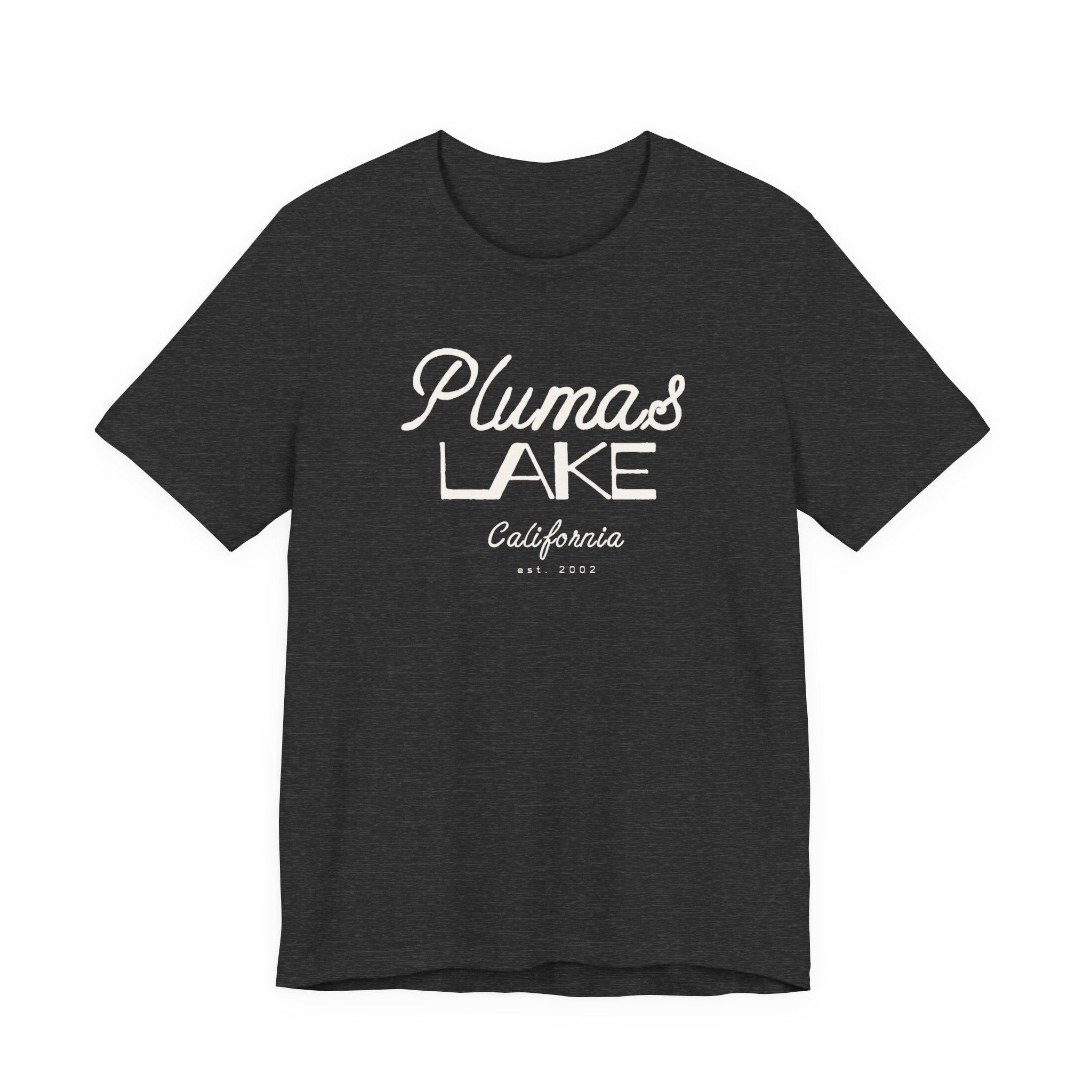 Plumas Lake Vintage Font T‑Shirt