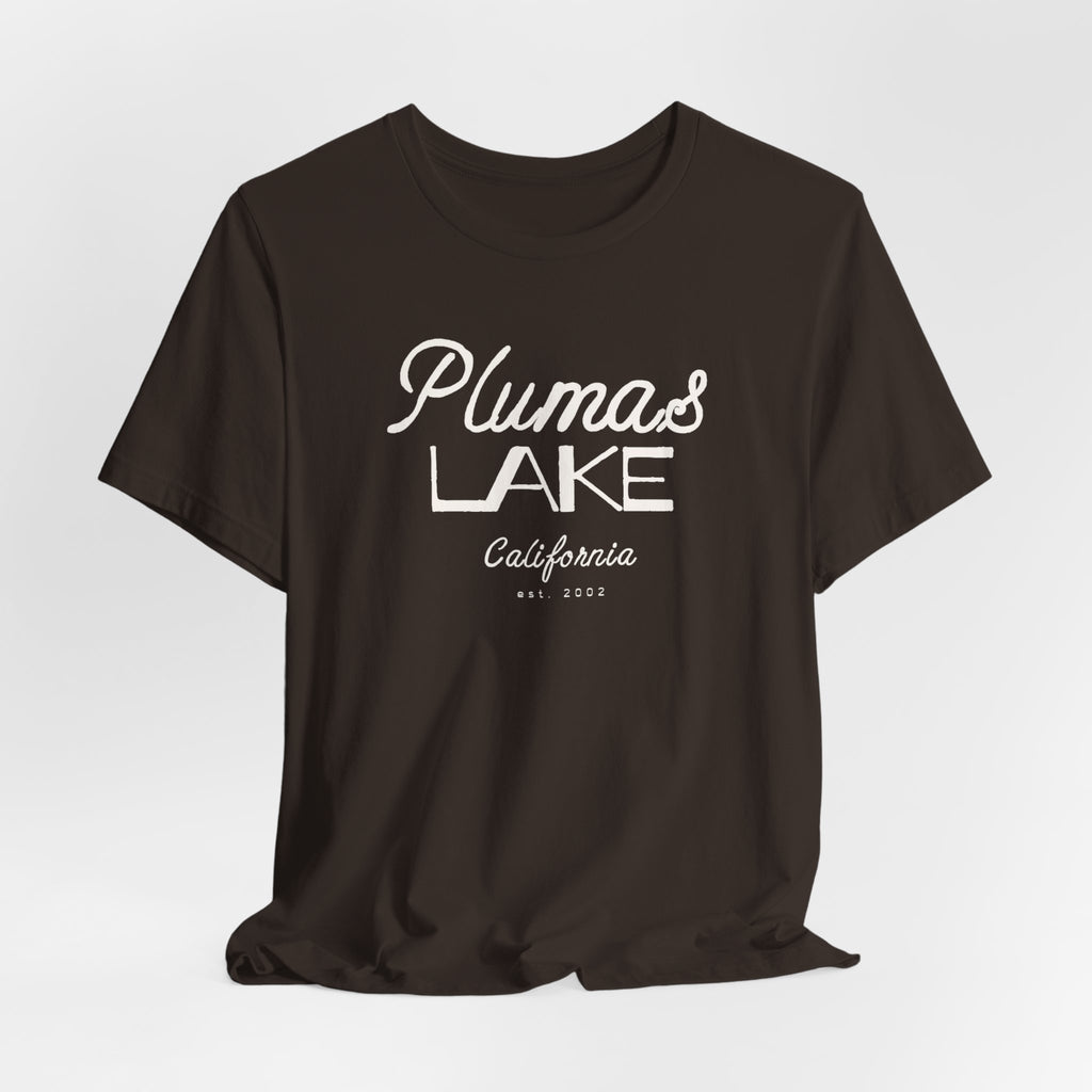 Plumas Lake Vintage Font T‑Shirt