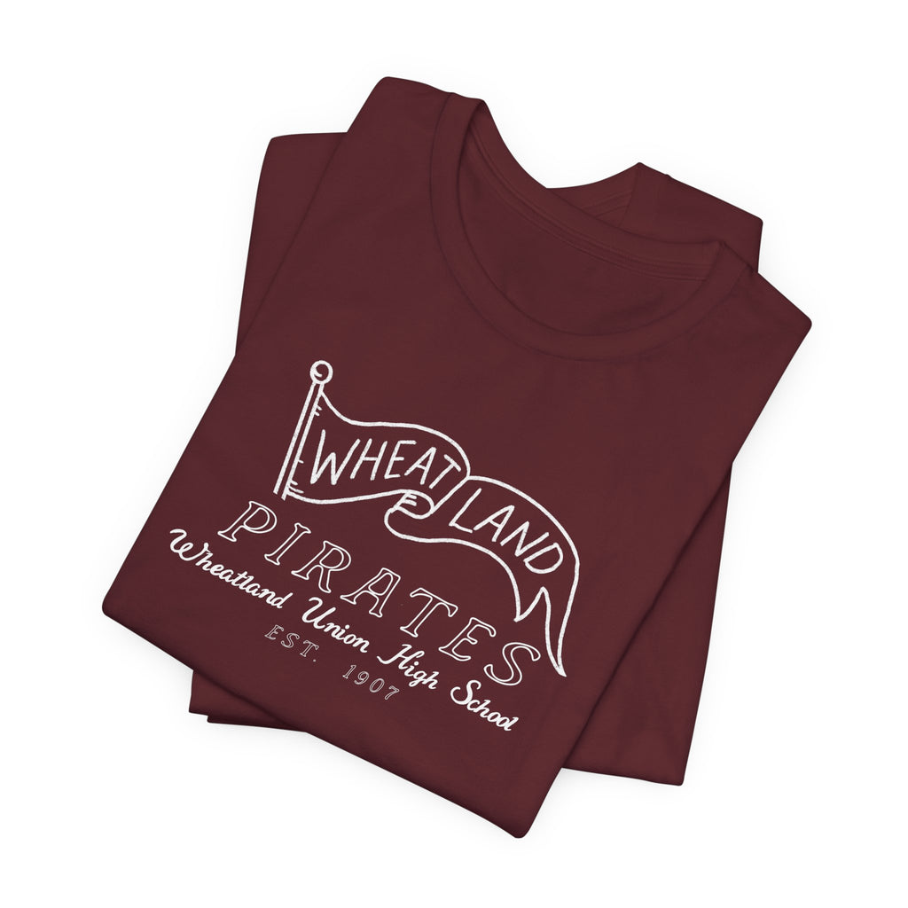 Wheatland Pirates Vintage High School T-Shirt