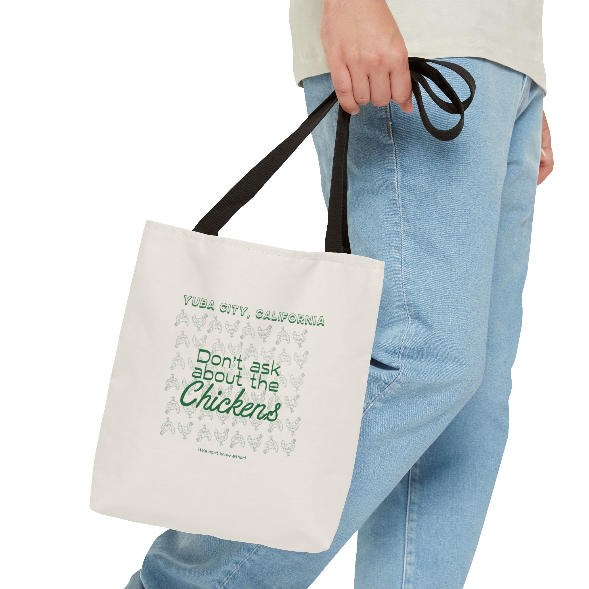 Chicken Gang Tote Bag — 'Don't Ask About the Chickens' Farmhouse Market Tote
