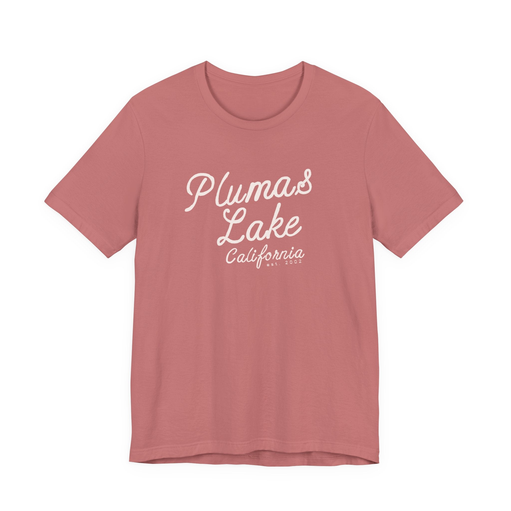Cursive Vintage Plumas Lake T‑Shirt